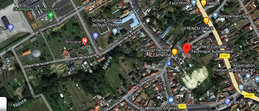 Prix contrôle technique à Flixecourt