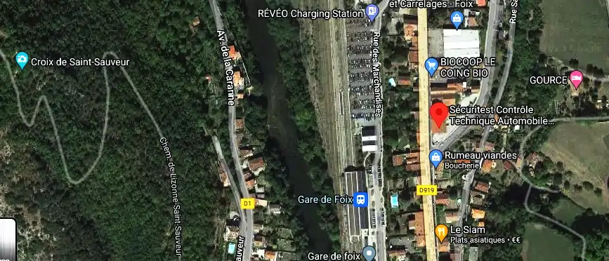 Prix contrôle technique à Foix