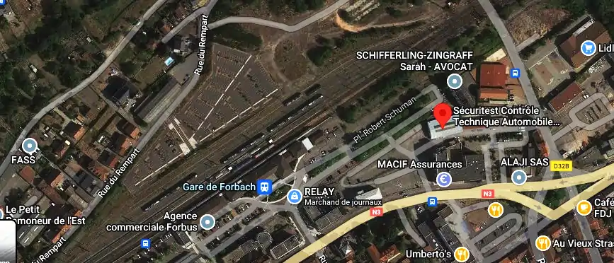 Prix contrôle technique à Forbach