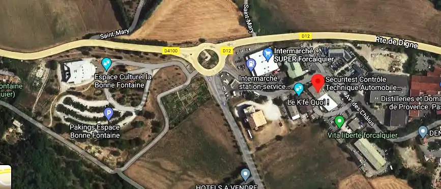 Prix contrôle technique à Forcalquier