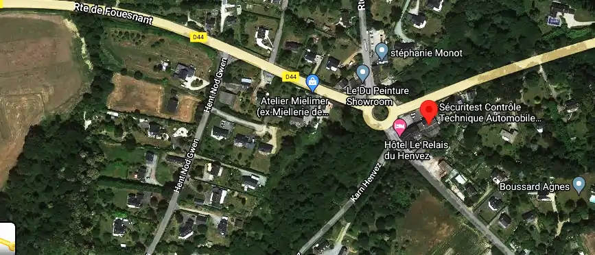 Prix contrôle technique à Fouesnant