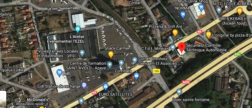 Prix contrôle technique à Freyming-Merlebach