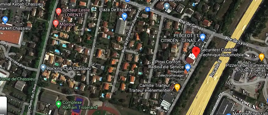 Prix contrôle technique à Genas