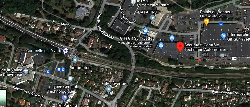 Prix contrôle technique à Gif-sur-Yvette