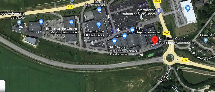 Prix contrôle technique à Gisors