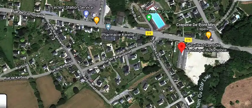 Prix contrôle technique à Gourin