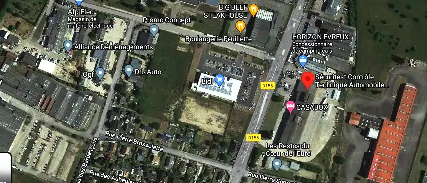 Prix contrôle technique à Gravigny