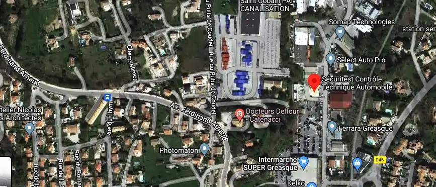 Prix contrôle technique à Gréasque