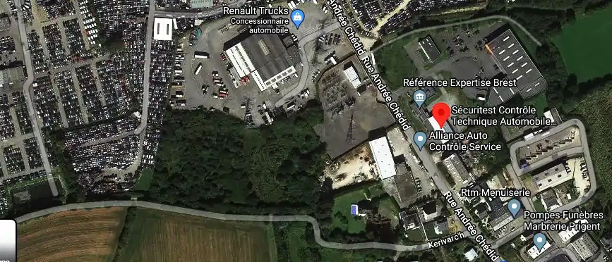 Prix contrôle technique à Guipavas