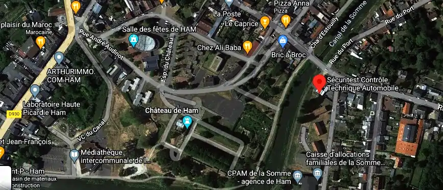 Prix contrôle technique à Ham