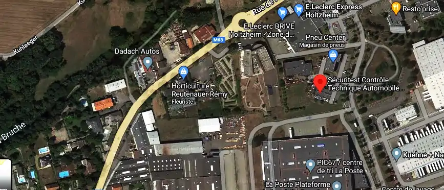 Prix contrôle technique à Holtzheim