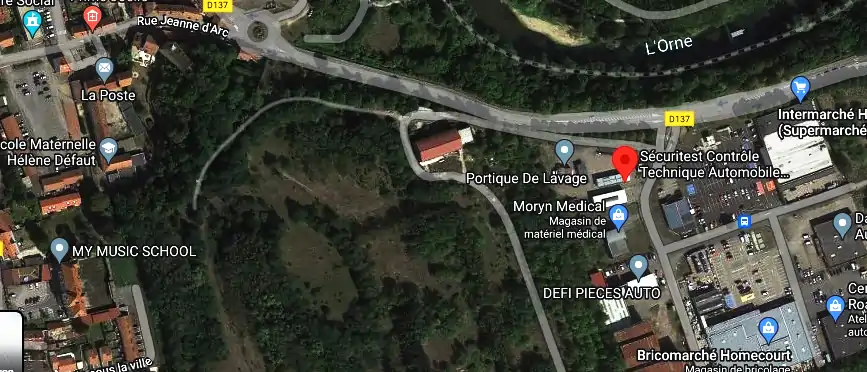 Prix contrôle technique à Homécourt