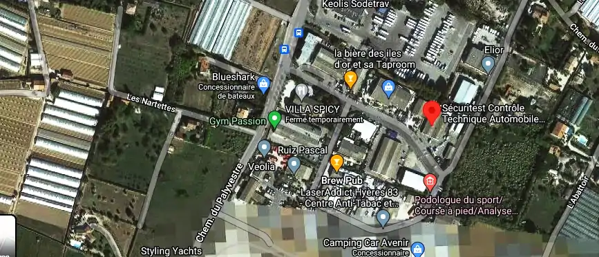 Prix contrôle technique à Hyères