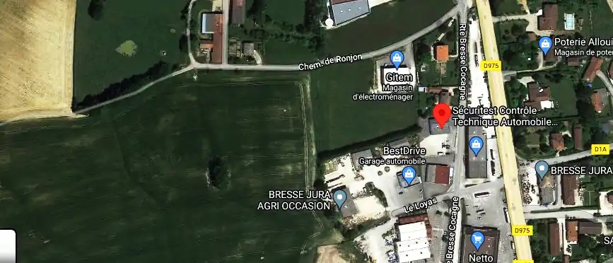 Prix contrôle technique à Jayat