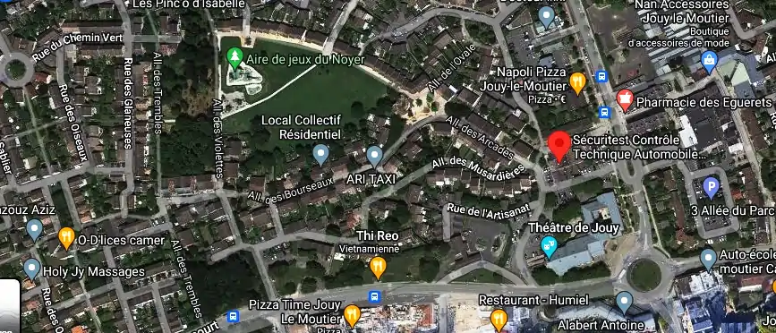 Prix contrôle technique à Jouy-le-Moutier