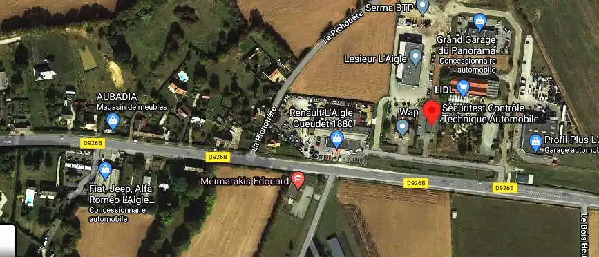 Prix contrôle technique à Saint-Sulpice-sur-Risle