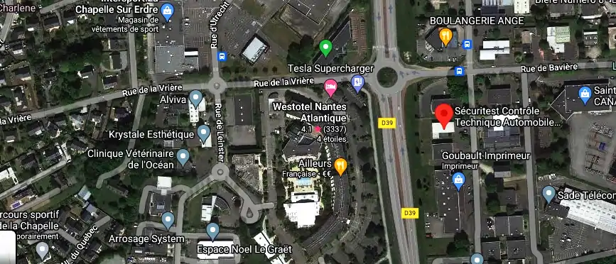 Prix contrôle technique à La Chapelle-sur-Erdre