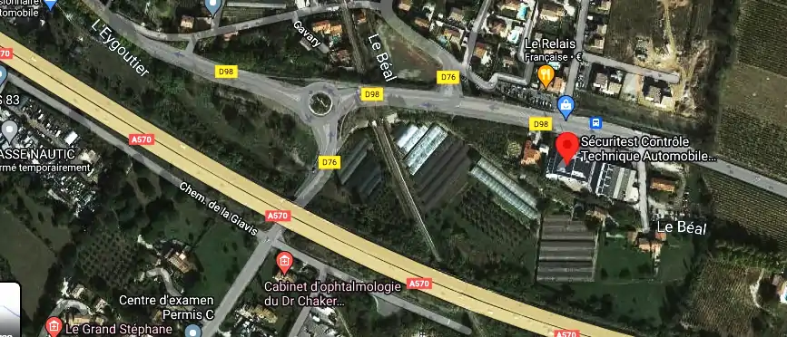 Prix contrôle technique à La Crau