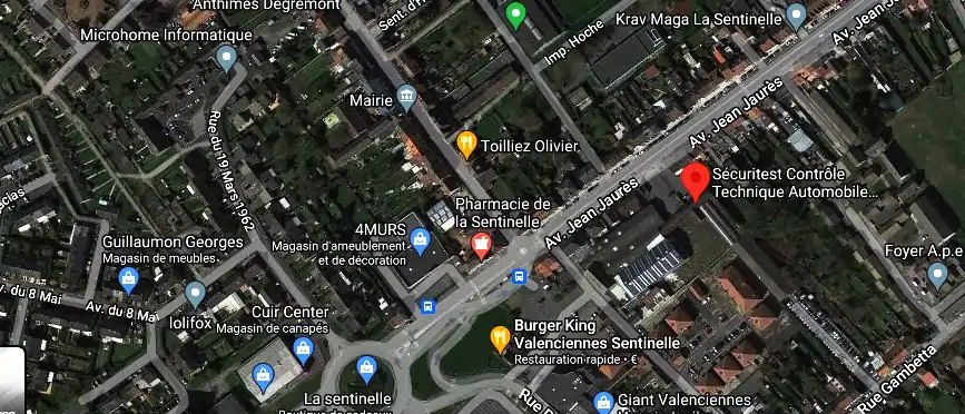 Prix contrôle technique à La Sentinelle