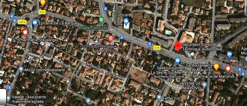 Prix contrôle technique à La Seyne-sur-Mer