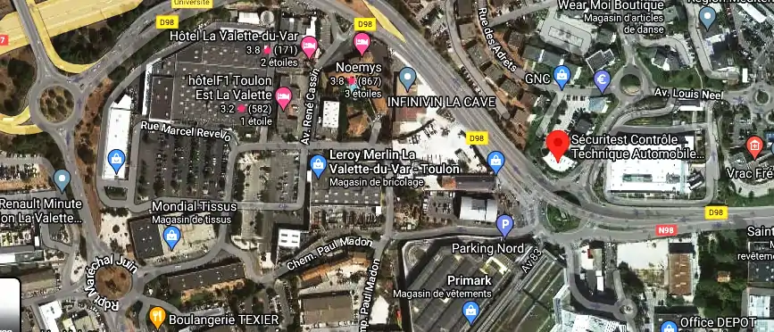 Prix contrôle technique à La Valette-du-Var