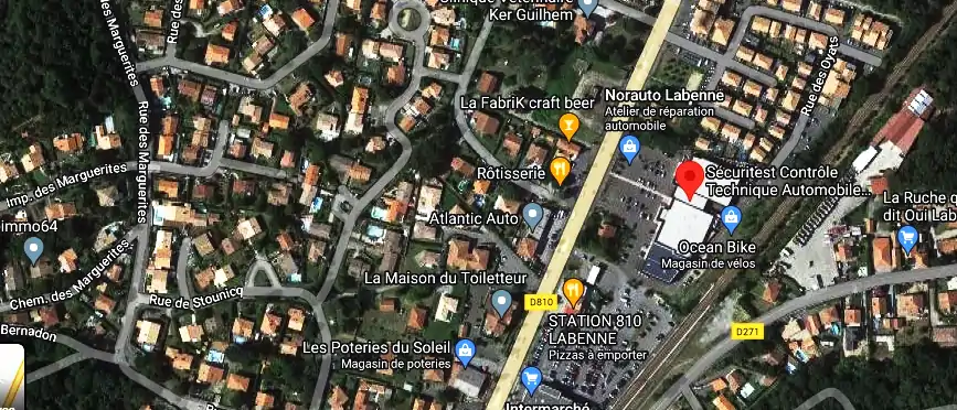 Prix contrôle technique à Labenne