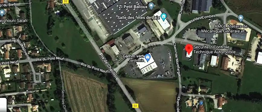 Prix contrôle technique à Laiz