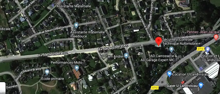Prix contrôle technique à Landivisiau