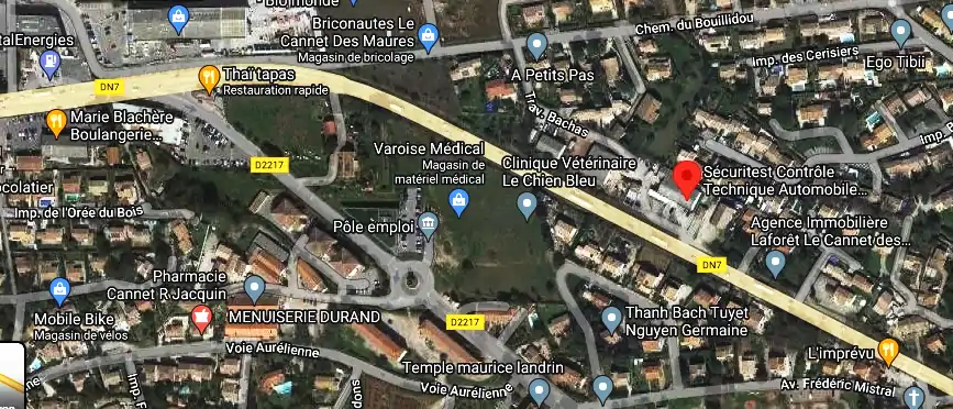 Prix contrôle technique à Le Cannet-des-Maures