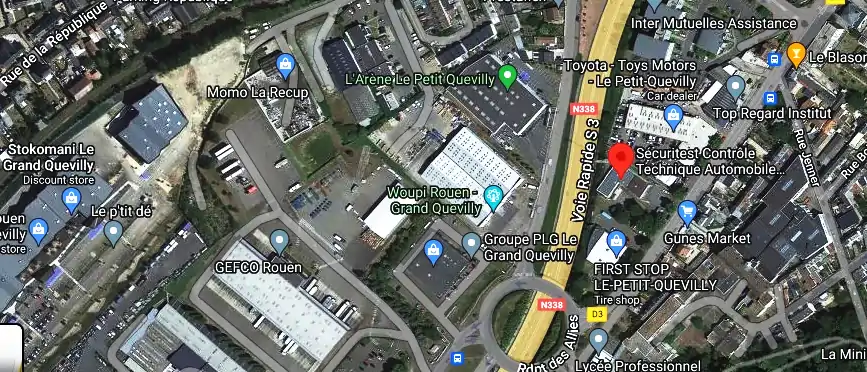 Prix contrôle technique à Le Petit-Quevilly