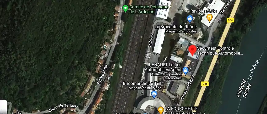 Prix contrôle technique à Le Teil