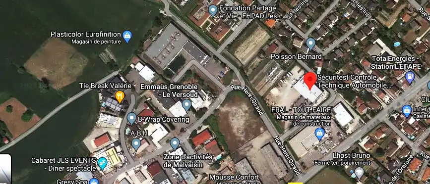 Prix contrôle technique à Le Versoud