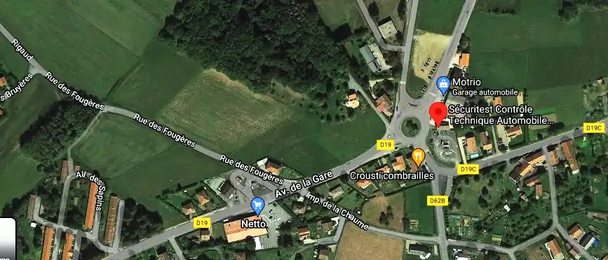 Prix contrôle technique à Les Ancizes-Comps