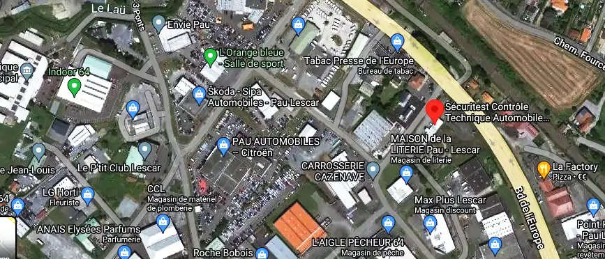 Prix contrôle technique à Lescar