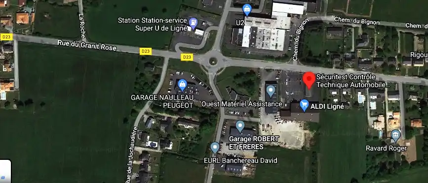 Prix contrôle technique à Ligné