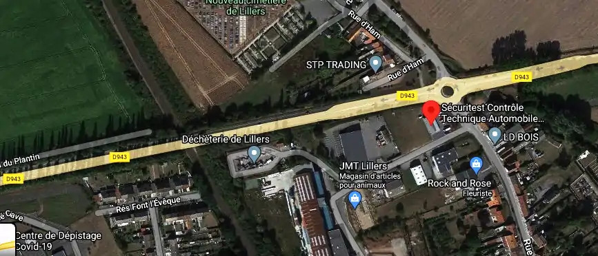 Prix contrôle technique à Lillers