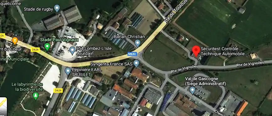 Prix contrôle technique à Lombez