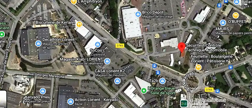 Prix contrôle technique à Lorient