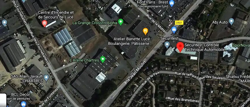 Prix contrôle technique à Luisant