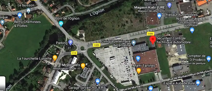 Prix contrôle technique à Lure