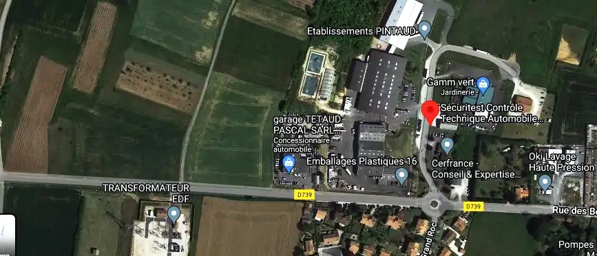 Prix contrôle technique à Mansle