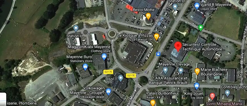 Prix contrôle technique à Mayenne