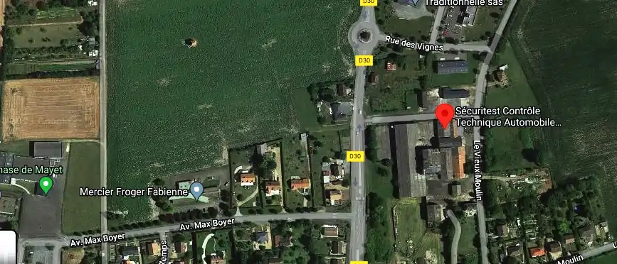 Prix contrôle technique à Mayet