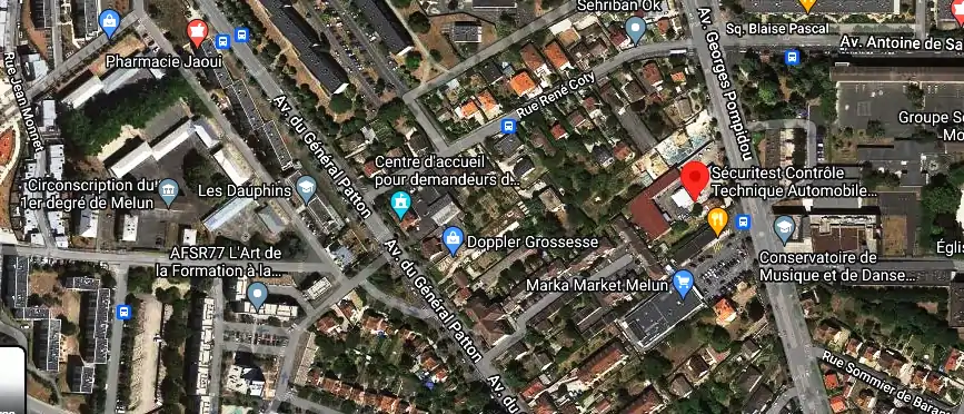 Prix contrôle technique à Melun