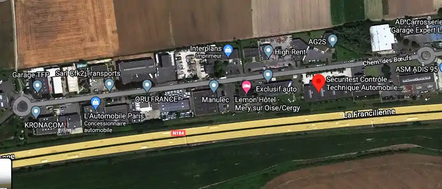 Prix contrôle technique à Méry-sur-Oise