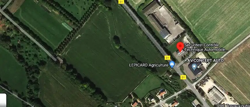 Prix contrôle technique à Mesnières-en-Bray