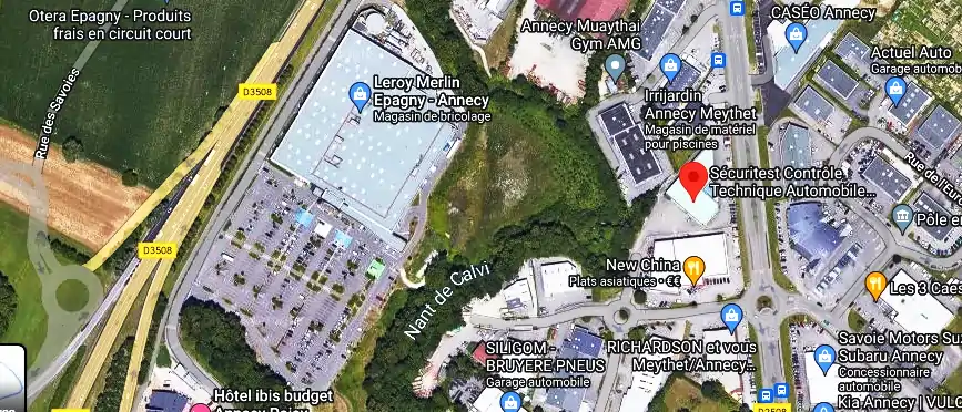 Prix contrôle technique à MEYTHET