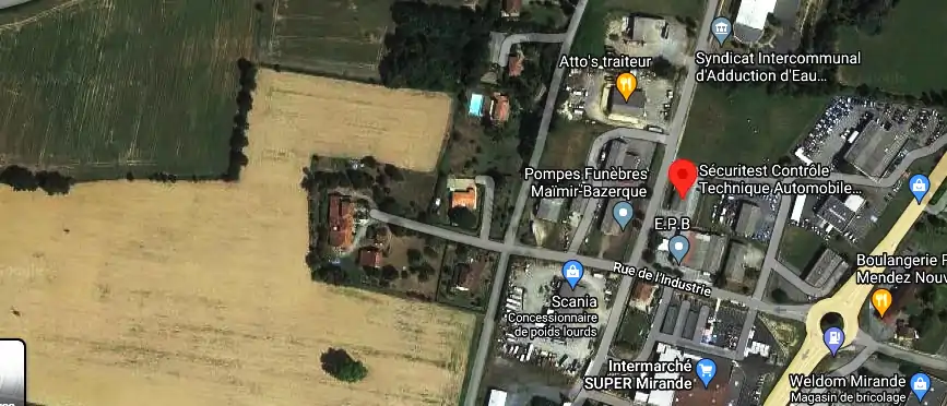 Prix contrôle technique à Mirande