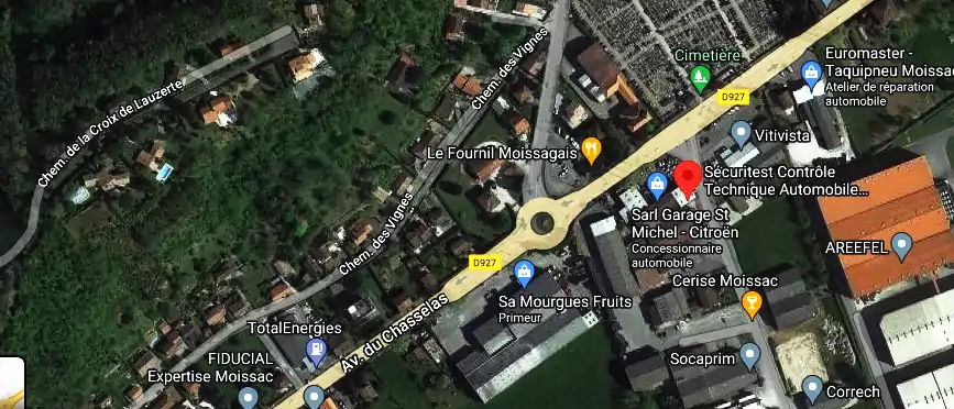 Prix contrôle technique à Moissac