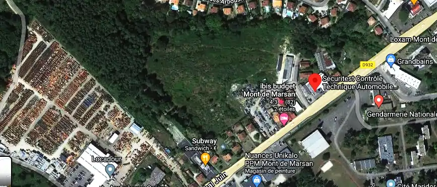 Prix contrôle technique à Mont-de-Marsan